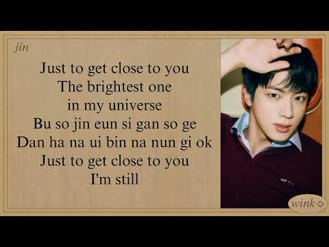 JIN 'Close To You' Easy Lyrics [When the Stars Gossip] (별들에게 물어봐) (OST Part.3)