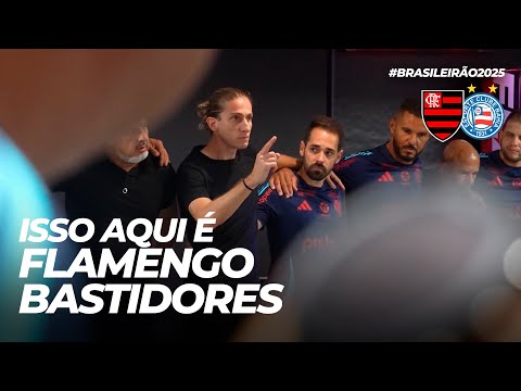Check out the behind the scenes of Flamengo's victory over Bahia