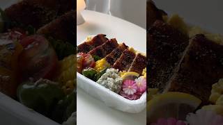 생일날 장어덮밥 남편도시락 誕生日のうなたま丼弁当 #한일부부 #日韓夫婦 #도시락 #お弁当 #bento #cookingathome