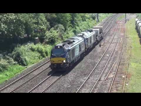 DRS 68025,68023 ON 6M63 AT GLOUCESTER YARD 260517