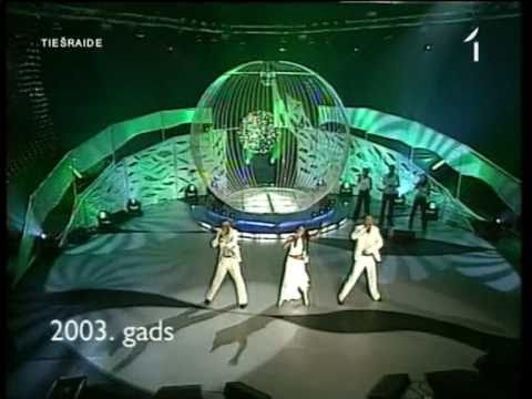 Latvia - Eurovision Song Contest Entries 2002 - 2010