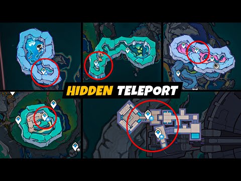 Hidden Nod Krai 6.0 Teleport Waypoints Genshin Impact | How to Unlock all Teleporter Waypoint