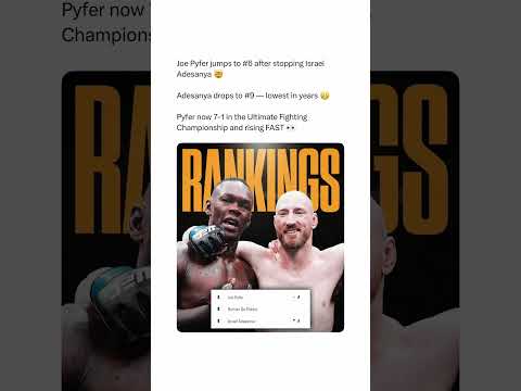 Pyfer Jumps 8 Spots 🤯