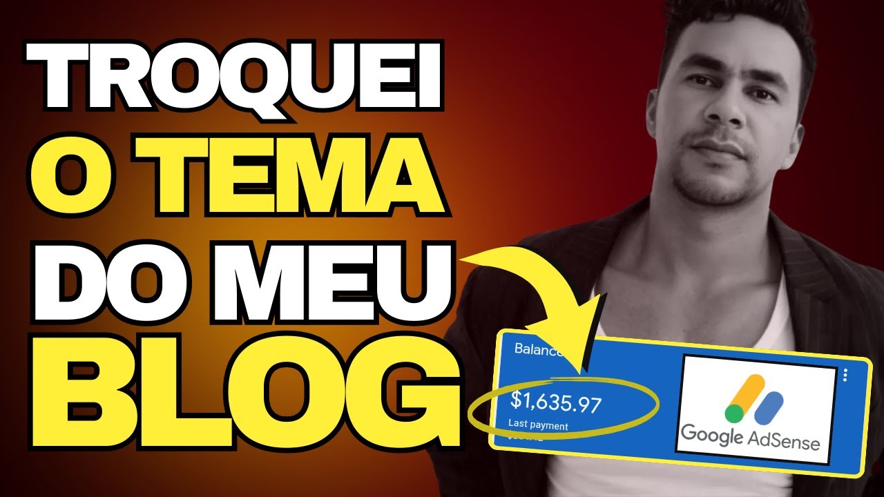 MUDEI O TEMA DO MEU BLOG E O ADSENSE APR...