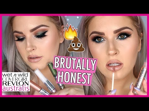 FULL FACE of DRUGSTORE FIRST IMPRESSIONS 💕😜 Hot or Not?? Video