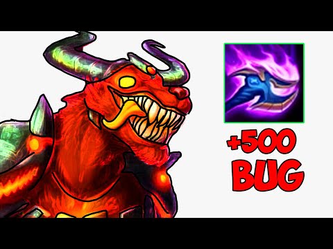 WHEN NASUS GETS 500 STACKS WITH ULT - Bug Montage