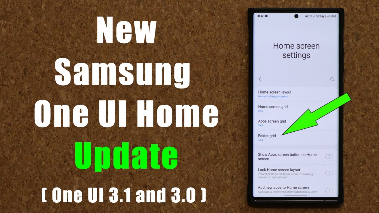 New Samsung One UI Home Update Incoming - What's New? (ONE UI 3.1 and 3.0 Only)