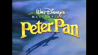 Peter Pan - 1998 VHS Trailer #1