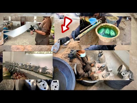 "How Steam Irons Are Made: Inside the Factory Process of Iron Press Manufacturing"