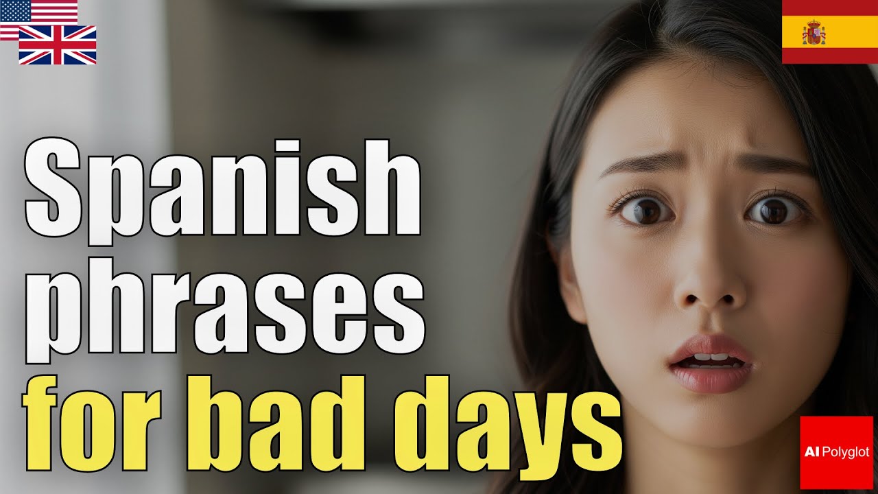 Spanish phrases for bad days | Natural Listening | Must-Know