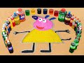 How To Make Heo Peppa With Big Orbeez Balloons Of Soda Fanta Cola Vs Mentos