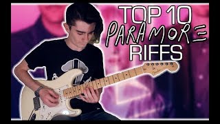 Top 10 Paramore Riffs w/ Tabs
