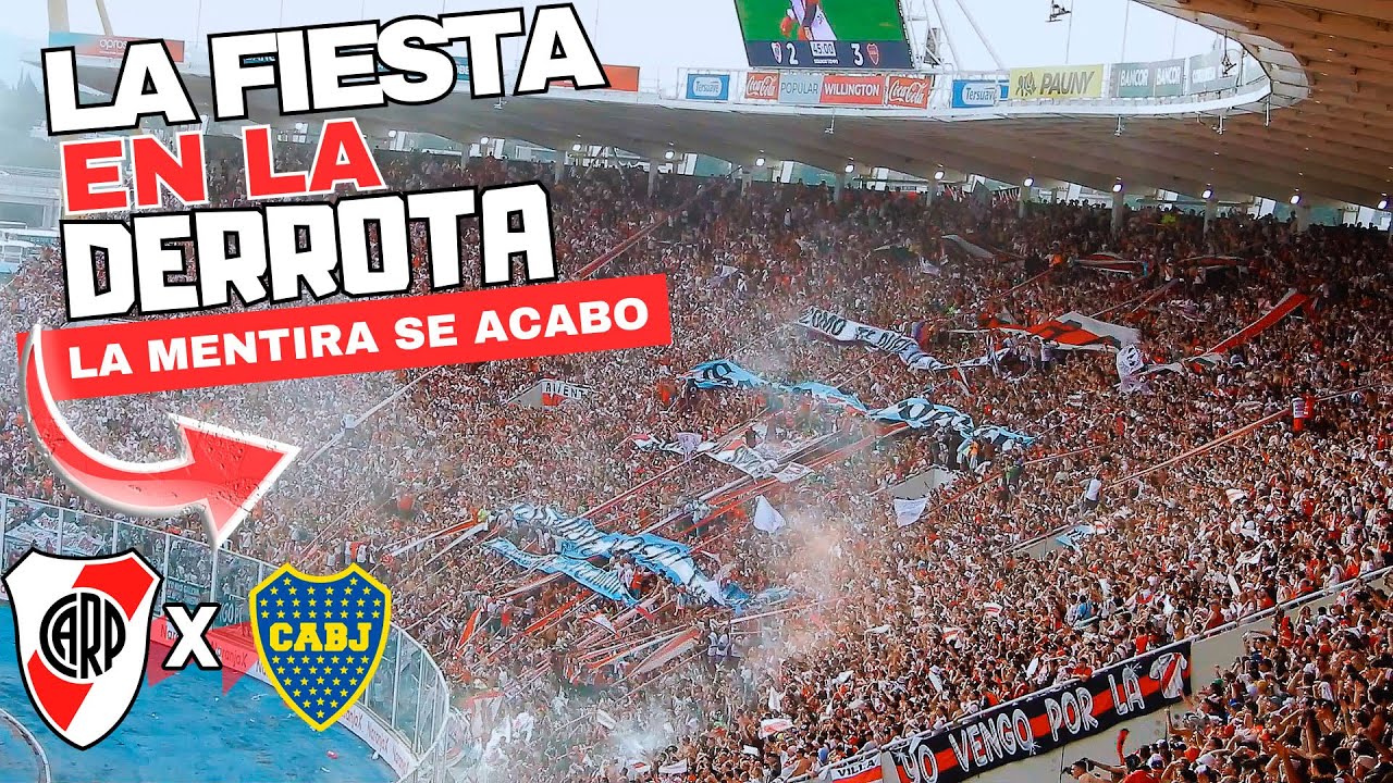 💥LA FIESTA de RIVER en EL FINAL a PESAR DE IR PERDIENDO | River vs boca