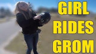 Girl Rides Grom! + Grom Goon