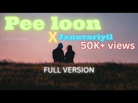 Pee loon X kanmaniyude kannan aayi vaa [ Januvariyil ] | J M  MASHUP  | full version
