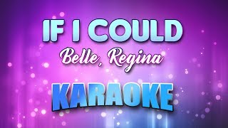 Belle, Regina - If I Could (Karaoke &amp; Lyrics)