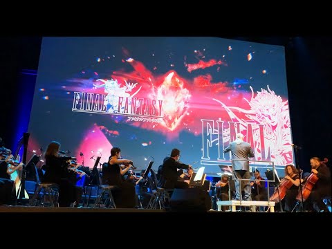 Final Fantasy Battle Medley 1 to 6 (Live Concert) - Distant Worlds Barcelona 2023