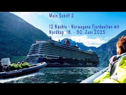 Kreuzfahrt mit der Mein Schiff 2 an das Nordkap Kreuzfahrt Mein Schiff 2 Nordkap 25   4K
