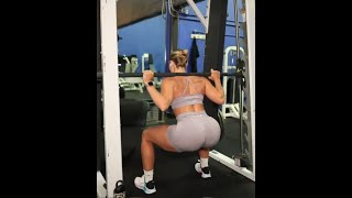 Allismeltzer10 Workout ??? #fitness #workout #crossfit #gym #gymlover #gymstatus #legday #glutes