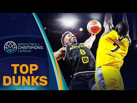 The BEST DUNKS from ALL 32 TEAMS! - Basketball Champions League 2018-19