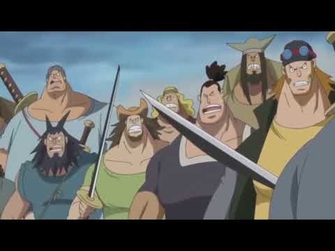 Marineford -l'imperatore shanks il rosso pone fine alla guerra. One Piece ita