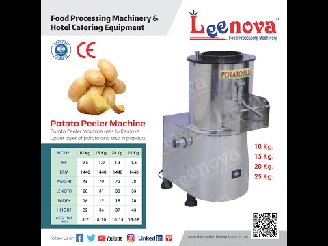 Potato Peeling Machine  Heavy Duty