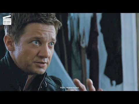 The Bourne Legacy: Aaron Cross to the rescue HD CLIP