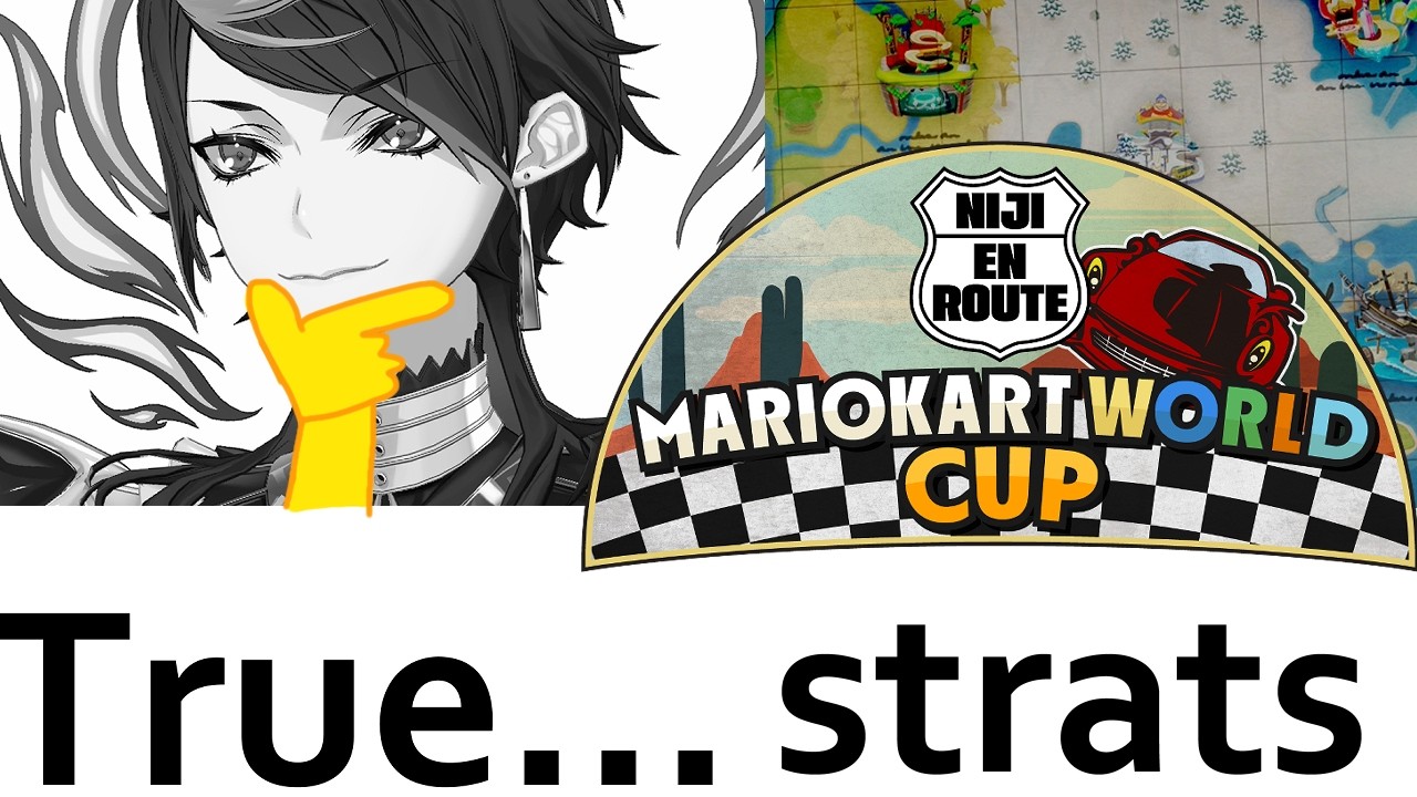 The Strategy to Win in Mario Kart World #NIJI_ENRoute