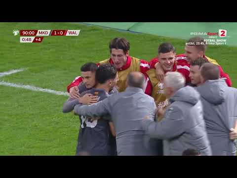 North Macedonia 1-1 Wales