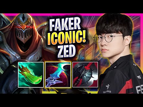 FAKER BRINGS BACK HIS ICONIC ZED! - T1 Faker Plays Zed MID vs Ahri! | Season 2025