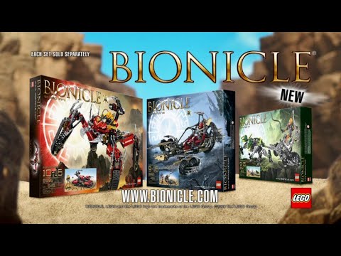 Bionicle Glatorian Legends Vehicles Commercial (HQ)