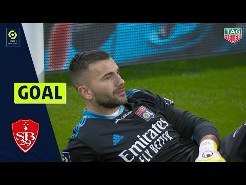 Goal Anthony LOPES (39' csc - STADE BRESTOIS 29) OLYMPIQUE LYONNAIS - STADE BRESTOIS 29 (2-2) 20/21
