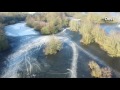 Sierlijke bochten en krassen in het ijs; schaatsen op kleigaten bij Windesheim
