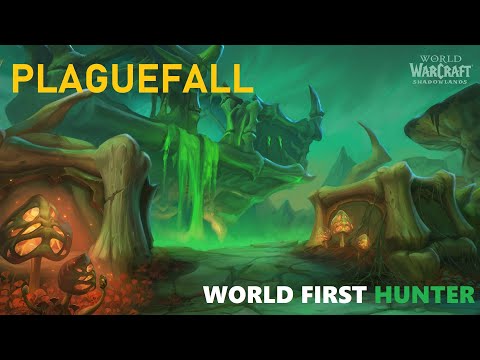 World First Shadowlands S2 Hunter Tyrannical Plaugefall 25 Timed