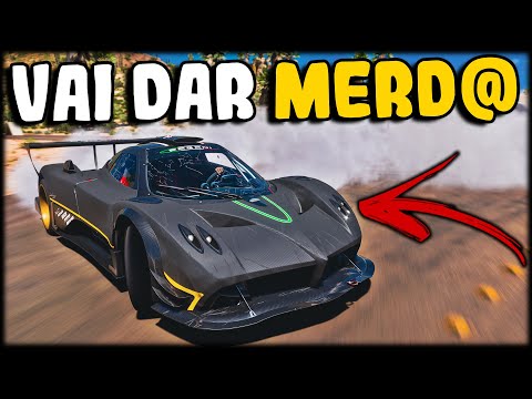 A MELHOR CORRIDA SEM FREIO COM DANO DE SIMULAÇAO - FORZA HORIZON 5 ONLINE