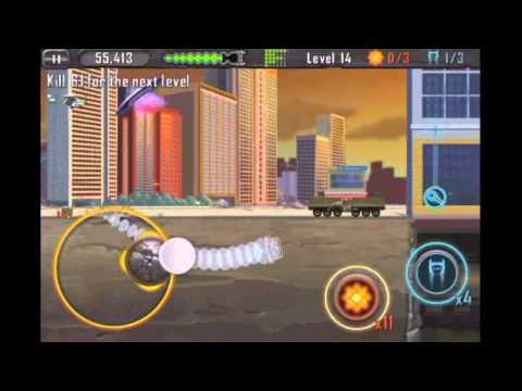 Death Worm iPhone/iPod Touch Gameplay