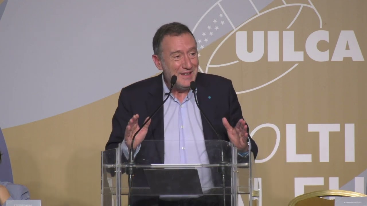 Benedetto Attili, tesoriere Uil all'8° Congresso Nazionale Uilca