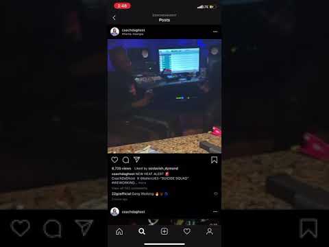 Coach da Ghost 👻 🌀 Diss Envy Caine in the studio with New 🔥