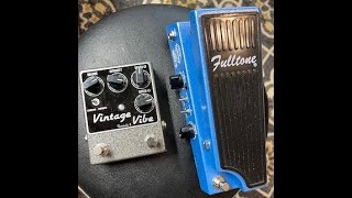 Video thumbnail for Formula B Vintage Vibe & Fulltone MDV-3 Mini Deja Vibe by Joe Tammaro