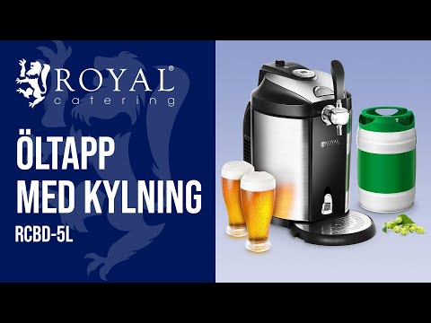 video - Öltapp med kylning - 5 L - 2-12 °C