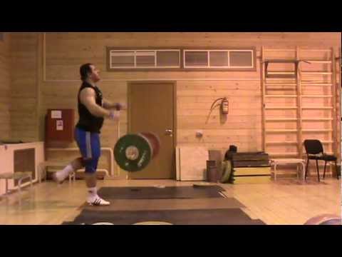 Clean & Jerk 245 kg. Ruslan Albegov