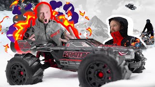 Paddle tires - Kraton EXB 6s x Fireteam - RC Weekend warriors