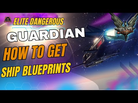Elite Dangerous Guardian Ship Blaupausen