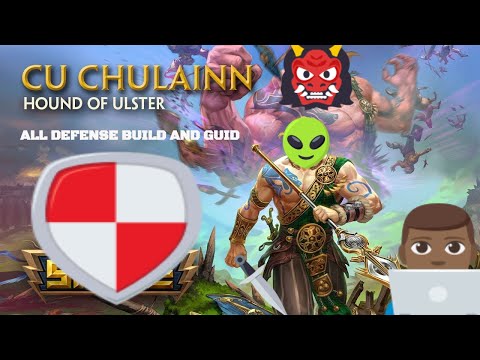 Lets play SMITE/CU Chulain/All Defense Build/Clash