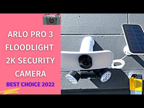 Arlo Pro 3 Floodlight Camera - 2K Wireless Security Camera Review & Test