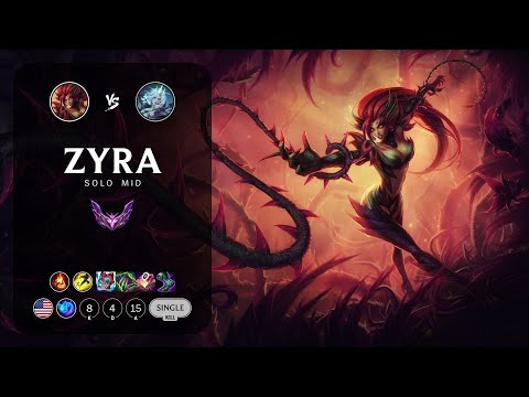 Zyra Mid vs Viego - NA Master Patch 12.21