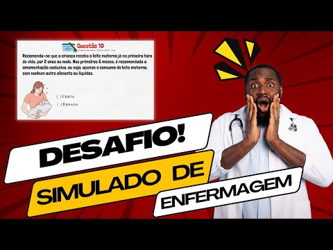 Quiz Enfermagem com Questões de Concurso