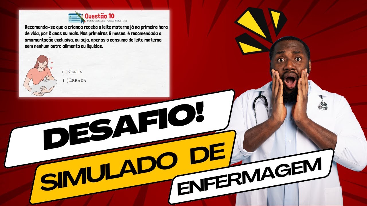 Quiz Enfermagem com Questões de Concurso