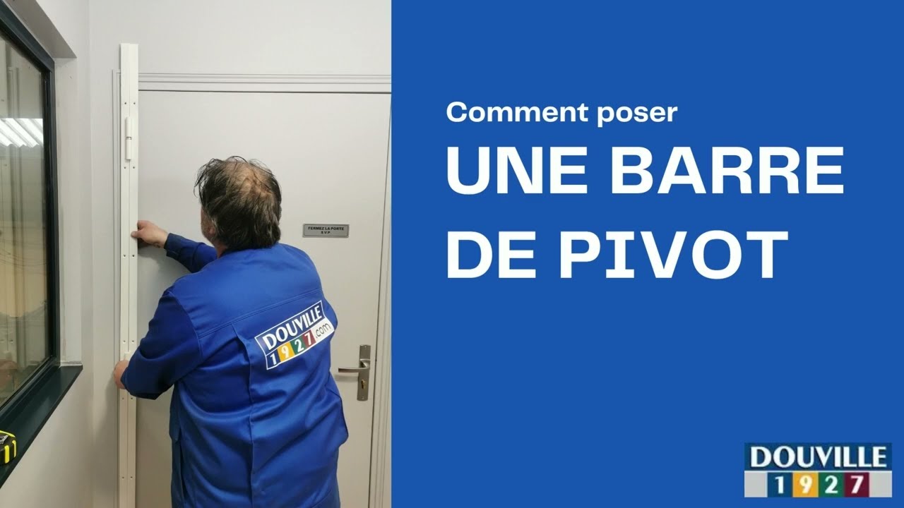 Comment poser une barre de pivot - tuto vidéo complet