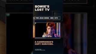 How a Cameraman's Copy Saved Bowie's Wiped TV Performance